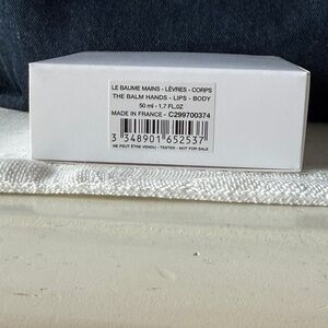 Dior White Balm for Hands Lips Body